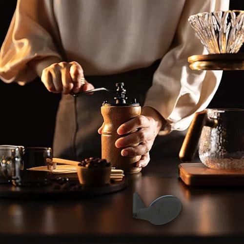 Vereinfachen Sie Ihre Brühroutine mit dem effizienten Design dieser manuellen Kaffeemühlengriffabdeckung für Comandante C40 MK4 (schwarz)