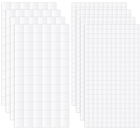 1320 almohadillas adhesivas 3D, adhesivos de espuma con puntos, almohadillas adhesivas 3D de espuma de doble cara, puntos adhesivos de doble cara para manualidades, para álbumes de recortes, fiestas