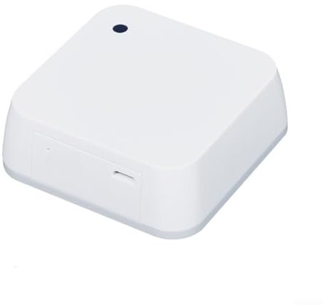 Zoegneer Intelligenter Temperatur- und Feuchtigkeitssensor, Detektor mit zwei Optionen für Home Office, für ZigBee Smart Home System, Fernüberwachung, App-Steuerung