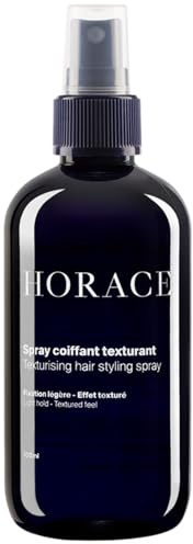 HORACE Sea Salt Spray for Men, Texturising Hair, Light Hold, 100ml | Instant texture + volume • Natural finish • No residue • Easy rinse • Use 4–5 sprays on damp or dry hair