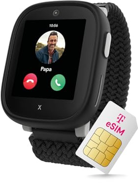 Xplora X6 Play eSIM Smartwatch für Kinder mit GPS-Tracker & SOS-Taste I inkl. Mix & Match Wechselzubehör I leistungsstarke Kids Watch mit Kamera & Schrittzähler I Telefonuhr inkl. Handy App für Eltern