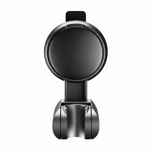 Suction Cup Shower Head Holder 120° Swivel Adjustable Handheld Shower Holder with Unique Horizontal Setting Strong Suction No Drilling Needed Chrome Finish for Bathroom Wall Tile
