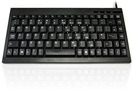Accuratus 595 - PS2 Mini Keyboard with Mid Height keys