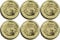Bormioli Rocco: Couvercles Quattro Stagioni de 70 mm de diamètre (lot de 6) [Import italien]