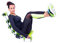 Ab Trainer AB Perfect Twist - Bauchtrainer Muskeltrainer