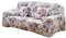 Sunnykud Elastisch Sofabezug 1/2/3/4-Sitz-Überwurf Stretch Sofaüberwurf mit Muster Blumen Stretch Sofahusse Spandex Printed Sofa Abdeckung Couch überzug Abwaschbar