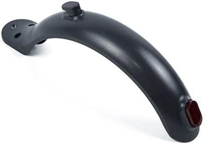 TechPunt Heckfender mit Rücklicht für Xiaomi M365 Electric Step - Schwarz