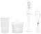 Set di frullatori a mano Tristar - 350 W - bastone extra lungo - frullatore a mano - tritatutto - misurino - frusta - bianco -MX-4851