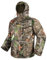 VicBre Herren Tarnung Jagdjacke Softshelljacken mit abnehmbarer Kapuze, Warm Winddicht Mantel Wanderjacke Skijacke 3XL