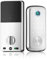 SJHDHDA Tuya Zigbee Smart Deadbolt Locks for Front Door Alexa WiFi tuya app Biometric Fingerprint keyless Entry Keypad door lock(T1 pro zigbees) Learned extensively