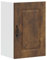vidaXL Kitchen Wall Cabinet Kalmar - Smoked Oak, Engineered Wood, Modern, 40x31x60cm - Spacious Storage for Kitchen, Bedroom, Living Room
