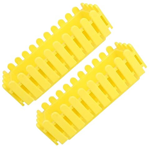 HEMOTON 2pièces Jardinières Rectangulaires pour Plantes Extérieur Jardinière De Fenêtre Pot De Fleurs pour Clôtures Et