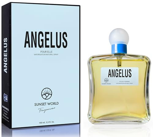 Angelu - Compatible et Inspirés par Angels Thierry M. Eau De Cologne Intense 100 ml, Parfum Pheromone pour Femme, Parfum Generique