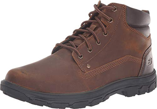 Skechers Segment- Garnet-65573, Stivali Chukka Uomo, Marrone Dark Brown Cdb, 46 EU