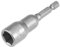 Sourcingmap 1/4 Quick-Change Hex Shank 12mm Magnetic Nut Setter Driver Drill Bit, 65mm Length, Metric