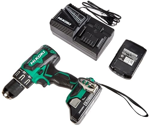 Hikoki DV18DBSLWQZ Trapano Avvitatore con percussione 18 V-3 Ah