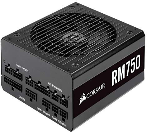 Corsair RM750 unidad de - Fuente de alimentación (750 W, 100 - 240 V, 47 - 63 Hz, 5 - 10 A, 150 W, 750 W)