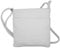 JENNIFER JONES - Kleine Damen Umhängetasche - Brauttasche - Abendtasche - Schultertasche (Handtasche, Weiß)