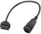 Qiilu OBD2 Adapterkabel, 14 Pin auf OBD2 16 Pin Adapterkabel für Sprinter