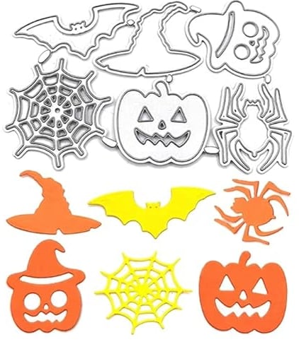 RunFar shop Halloween Stanzschablonen - Stanzformen für Scrapbooking - Zubehör Handwerk DIY Dekoration