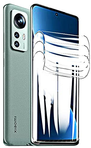 TMahhbid [2 piezas] Película de Hidrogel para Xiaomi 12 Pro 5G /Mi 12S Pro (6.73 Pulgadas), [HD] Protector de Pantalla de TPU Suave Transparente [NO vidrio templado]