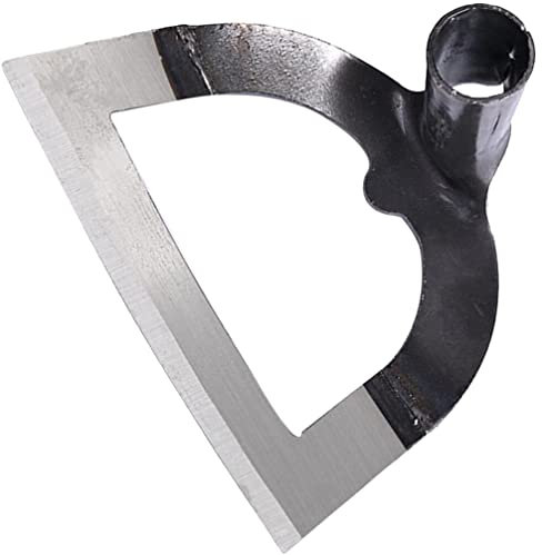 DOITOOL Handhacke Kopf Ersatz Hacke Garten Werkzeug Schwerlast Bauernhof Hacken Hohl Gartenarbeit Pflanzen Landwirtschaft Pinne Graben Jäten Werkzeug Hackenkopf für Landwirtschaft