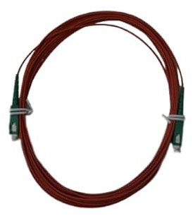 Cordon fibre optique simple 1.6mm SC-APC - rouge