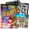 Coco Mal- und Aktivitätsbuch-Set – Coco Malbuch-Set mit Puzzles, Spielen und Malvorlagen sowie Aufklebern, Disney Coco Malbuch