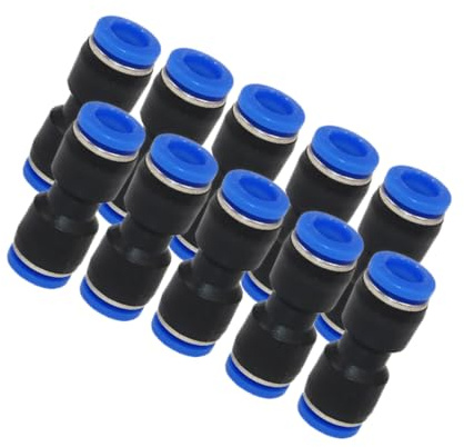 Pneumatik Schlauchverbinder IQS 10mm gerade 10 Stück(10, Verbinder gerade - Ø 10mm)