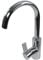 Robinet mitigeur monocommande ovale Lucca pour camping-car, caravane, camping, bateau + interrupteur chromé