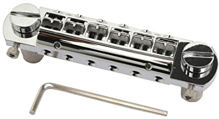 Göldo Duesenberg Wrap Around Bridge 81,5mm, Chrom HW01C - Gitarren Ersatzteil