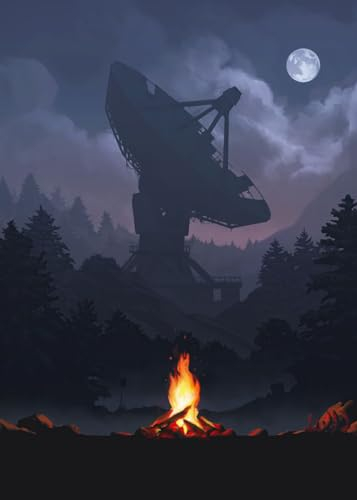 Displate Offiziell Rust MetallPoster Magnetische Befestigung Inklusive Lizenziert Bilder Hochwertiges Poster Rust - The Fire - Size M - 45 cm x 32 cm