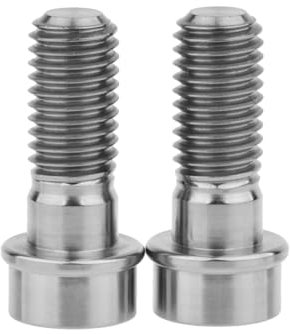 2 Bulloni In Titanio M10 X 25Mm Passo 1,25Mm/1,5Mm Vite, 1,5mm, Taglia unica