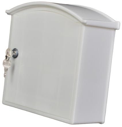 Baoblaze Wall Mount Milk Box with Lock Milk Bottle Case Lightweight Mailbox Milk Crate Milk Delivery Box for Apartment Restaurant Cafe