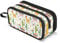 Large Pencil Case, Big Capacity Pencil Bag Pen Pouch Holder 3 Compartments, Alpaca and Cactus School Office Supplies Stationery Makeup Bag Storage Organizer for Students Girls Boys Women Men