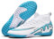 Biayphyne Scarpe da calcio in erba sintetica da uomo, scarpe da calcio, per bambini, per interni, AG FG TF, 2309 Tf Bianco, 42 EU