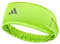 Adidas Aeroready Stirnband, feuchtigkeitsabsorbierend, elastisch, reflektierend, Einheitsgröße in Zwei Farben (Lucid Lemon)