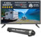 Reflexion 24 Zoll Fernseher mit Soundbar - 12V KFZ-Adapter für Wohnmobile und Wohnwagen - HDMI, USB, Bluetooth - LED2425SB