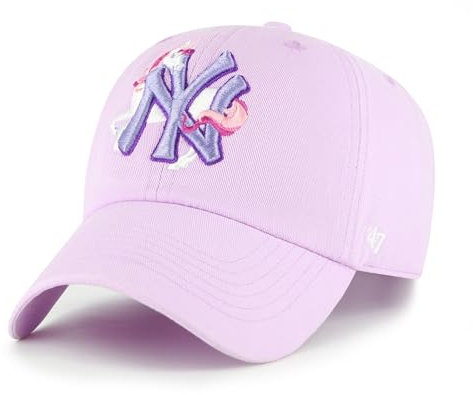 '47 New York Yankees MLB Clean Up Critter Rosa Verstellbare Cap für Kinder Youth