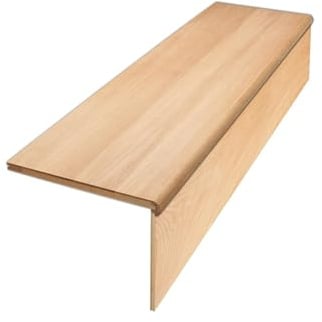 Cheshire Mouldings Stair Klad Oak Tread and Riser Kit (L) 1.0m (W) 300mm (T) 13mm