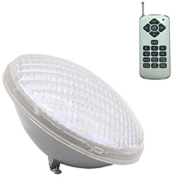JOXLOVER Éclairage LED pour Piscine, 18W 36W 45W Projecteur LED Piscine Piscine sous-Marine Éclairage par 56 RGB Spotirlight Chaud Blanc Chaud Blanc pour bassins(Blauw,36W)