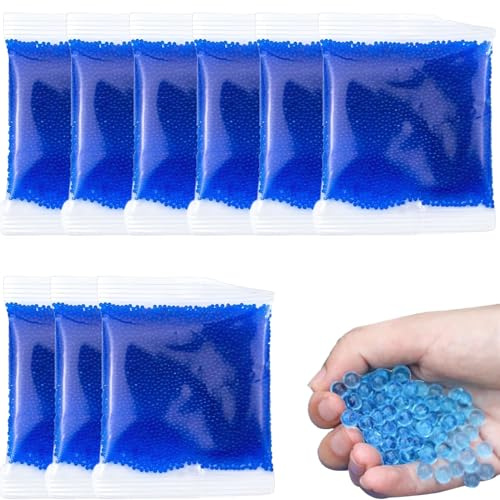 VTYTZZ 100000 Pcs Perlas de Agua, Bola de Gel de Agua para Relleno de Jarrón para Perlas Flotantes, Relleno de Jarrón y Decoración, Bola de Agua, Perlas de Agua, Perla de Agua, Perlas de Agua de 7-8mm