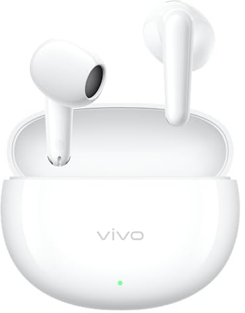 vivo Buds Air3, Wirless-Earphones, fino a 50 ore di batteria, leggerezza 3,6g, Bassa latenza nel gaming (88 ms), Doppia connessione a più dispositivi, Riduzione del rumore nelle chiamate con AI