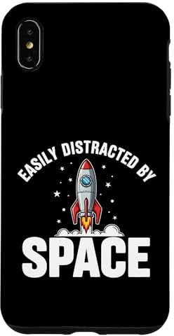 Easily Distracted By Space Case for iPhone XS Max