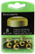 Exacompta 10912E 8er Pack Magnete Ø 9mm gold in Kunststoffbox Magnetkraft 120 g