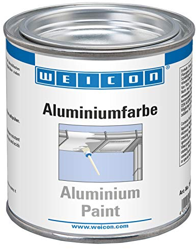 WEICON Aluminiumfarbe 375 ml Rostschutz Korrosionsschutz für Metalloberflächen