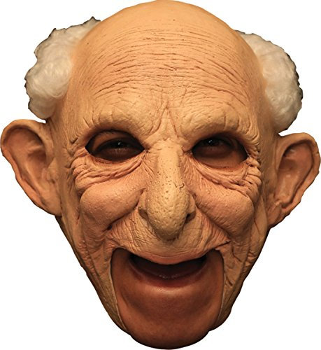 Generique - Masque 3/4 Vieil Homme Deluxe