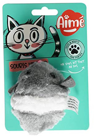 Aimé Jouet pour Chat, Souris Vibreur pour Chat