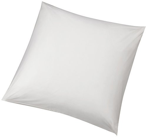 Amazon Basics Hypoallergener Kissenbezug, Weiß, 65 x 65 cm, 2er Pack
