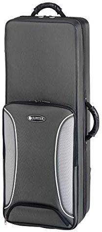 Jupiter Tenor Saxophon Koffer für JTS500/700, Grau, Nylon, mit Rucksackgurten